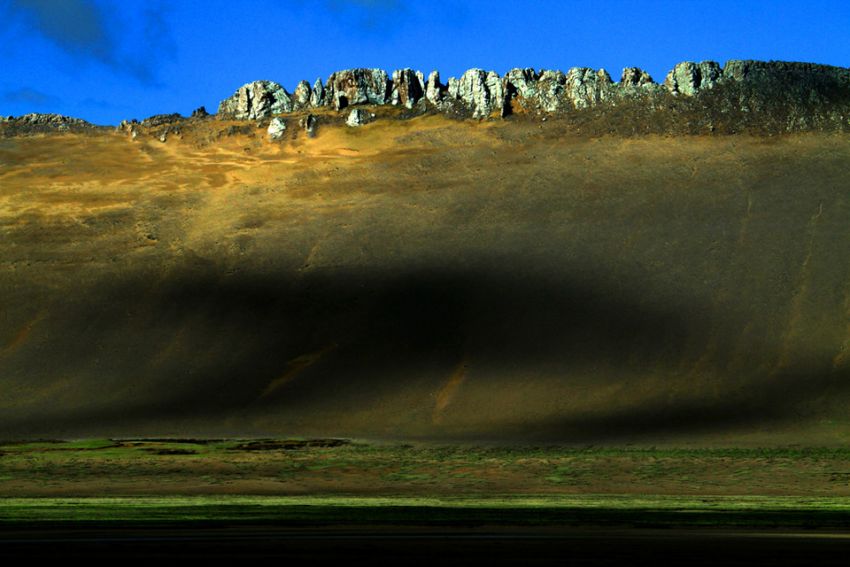一望无垠的风景 青藏铁路沿线随拍