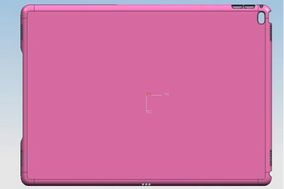 iPad Pro保护套渲染图曝光 共有4个扬声器
